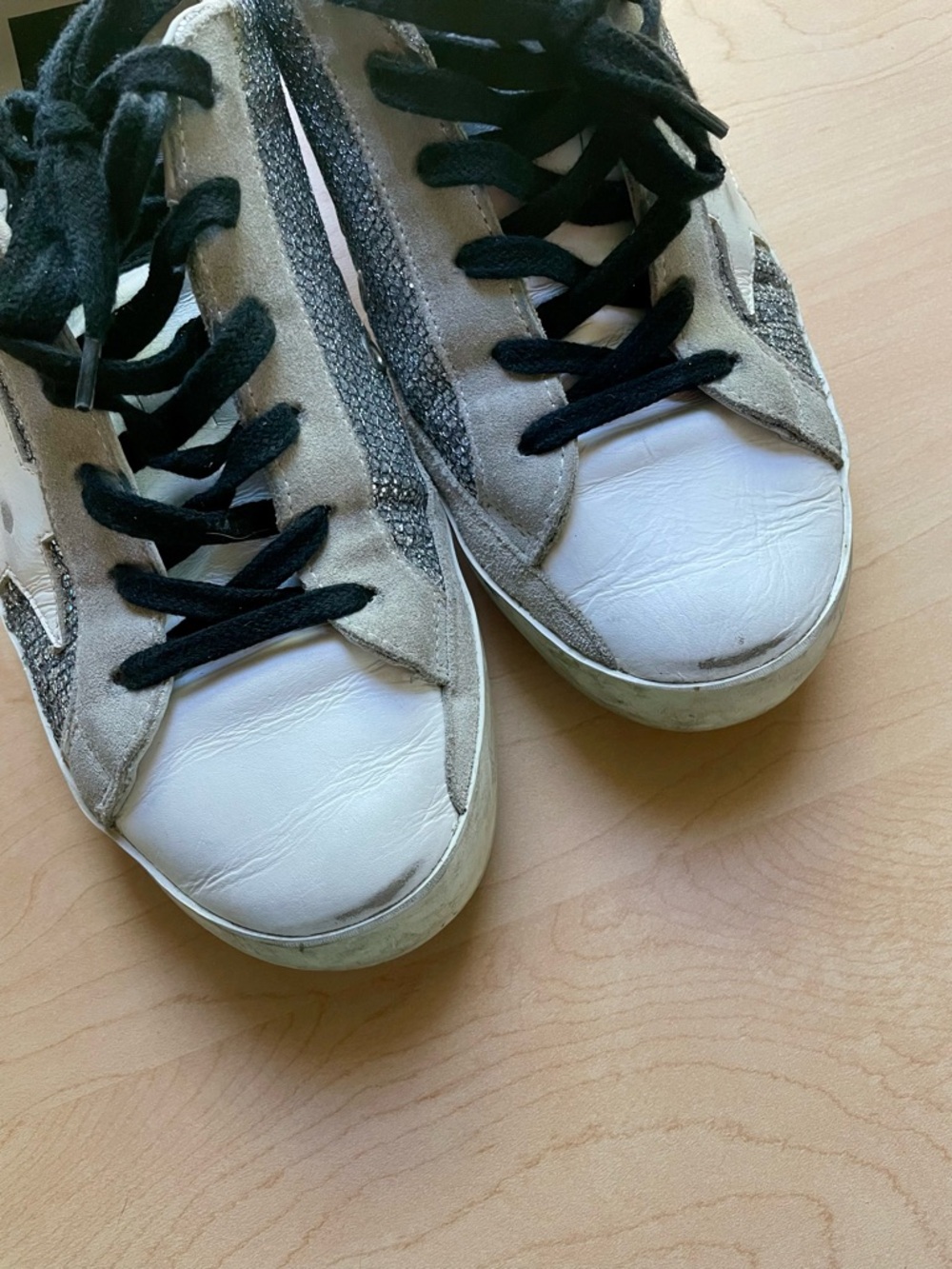 Golden Goose Superstars - Silver, black and white - Size 39 - Picture 9 of 16